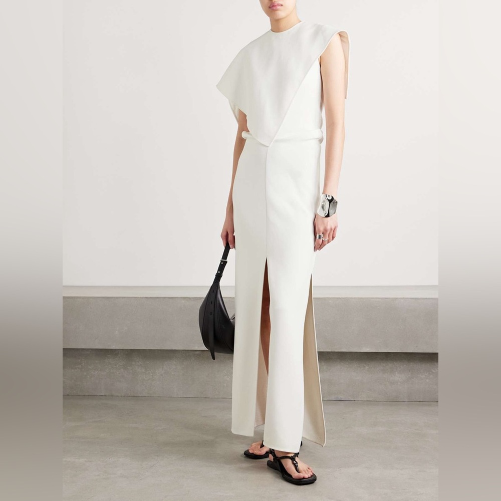 Proenza Schouler Cream Sleeveless Jumpsuit - Picture 2 of 9
